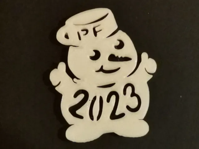Snowman keychain (PF 2023)