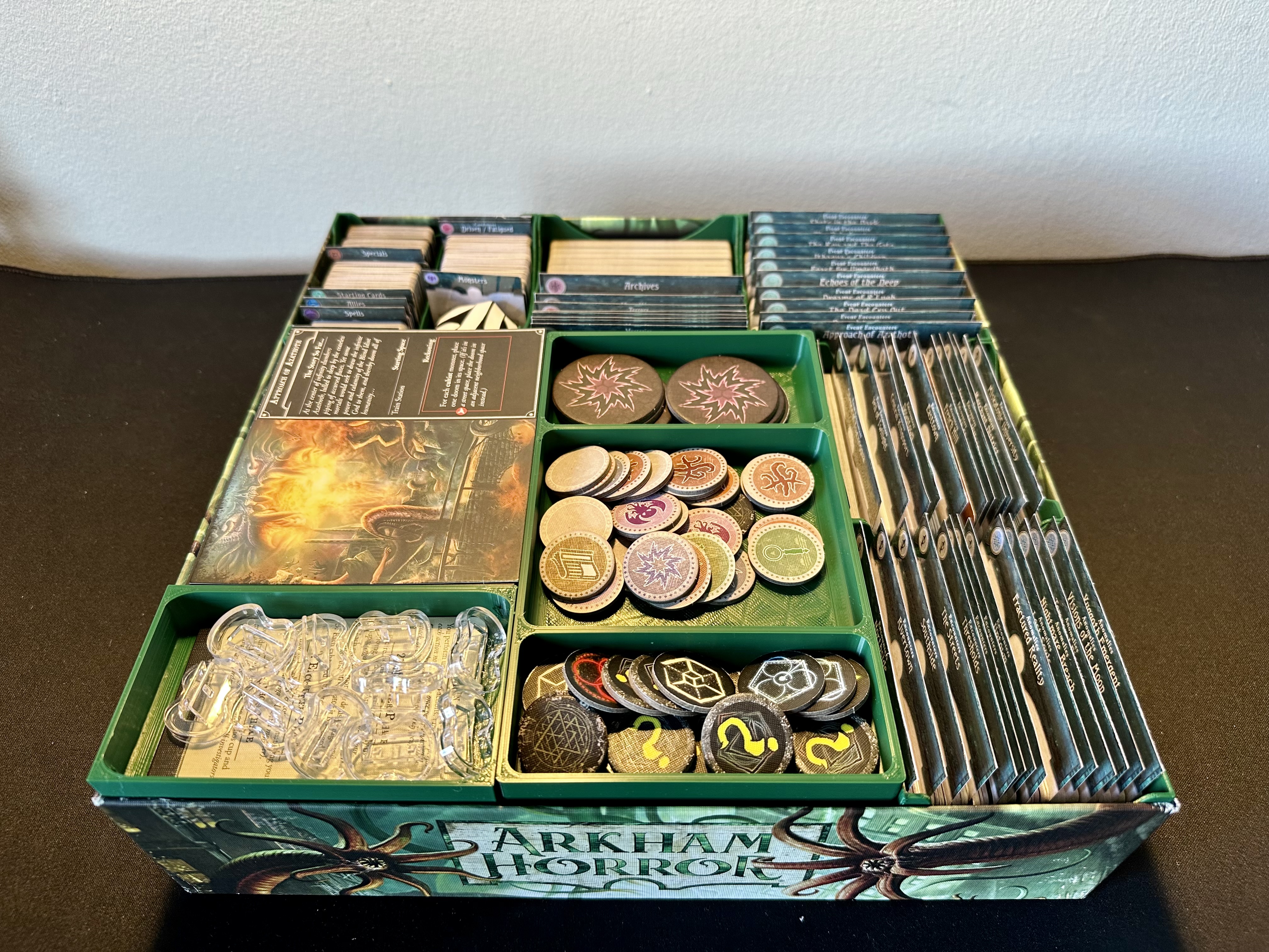 Arkham Horror 3rd Edition insert for all expansions