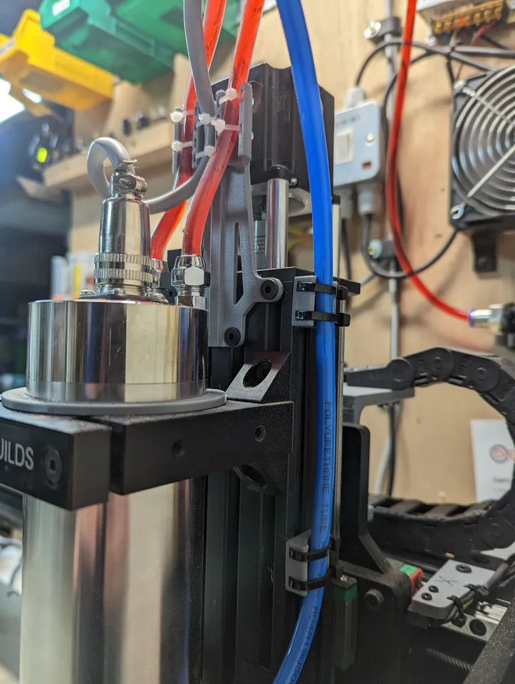 WorkBee Spindle Cable Mount by Byte Insight | Download free STL model ...