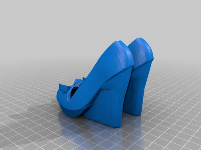 Wedge Shoe Phone Holder
