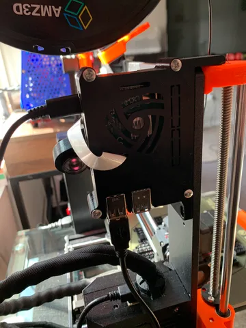 Rpi4b Prusa Mk3 Frame Mount Case