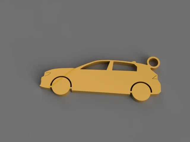 Astra L Keychain