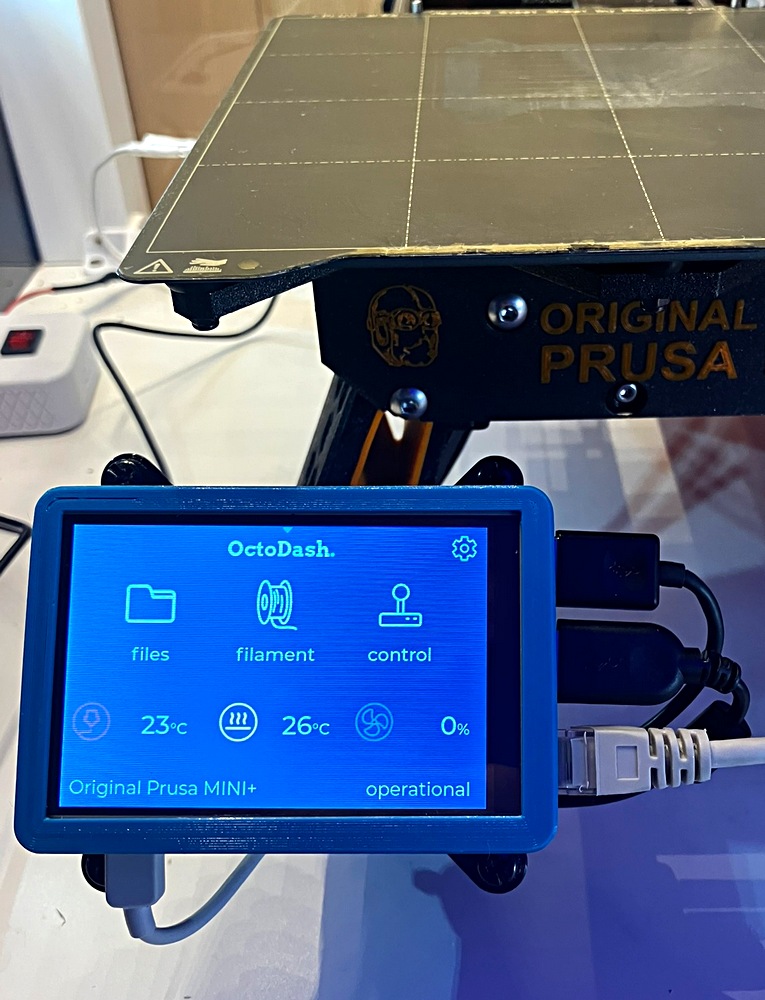 Raspberry Holder Raspi holder for Prusa MINI base mod left leg by