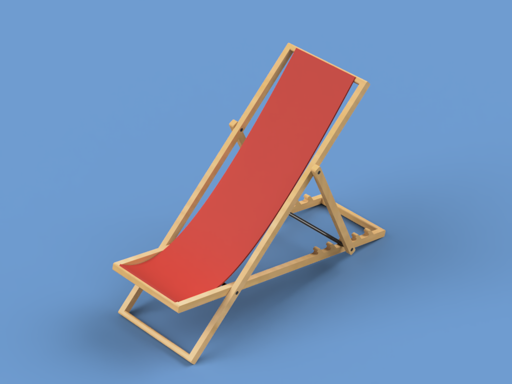 Fernbedienungs-Liegestuhl | deckchair for remote control