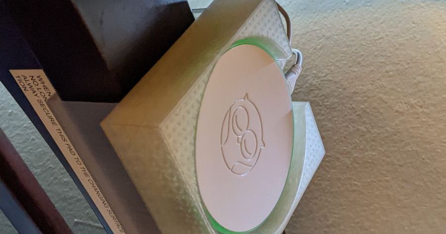 Owlet Base Station Holder For Greco Diaper Changing Station By WillDeed 