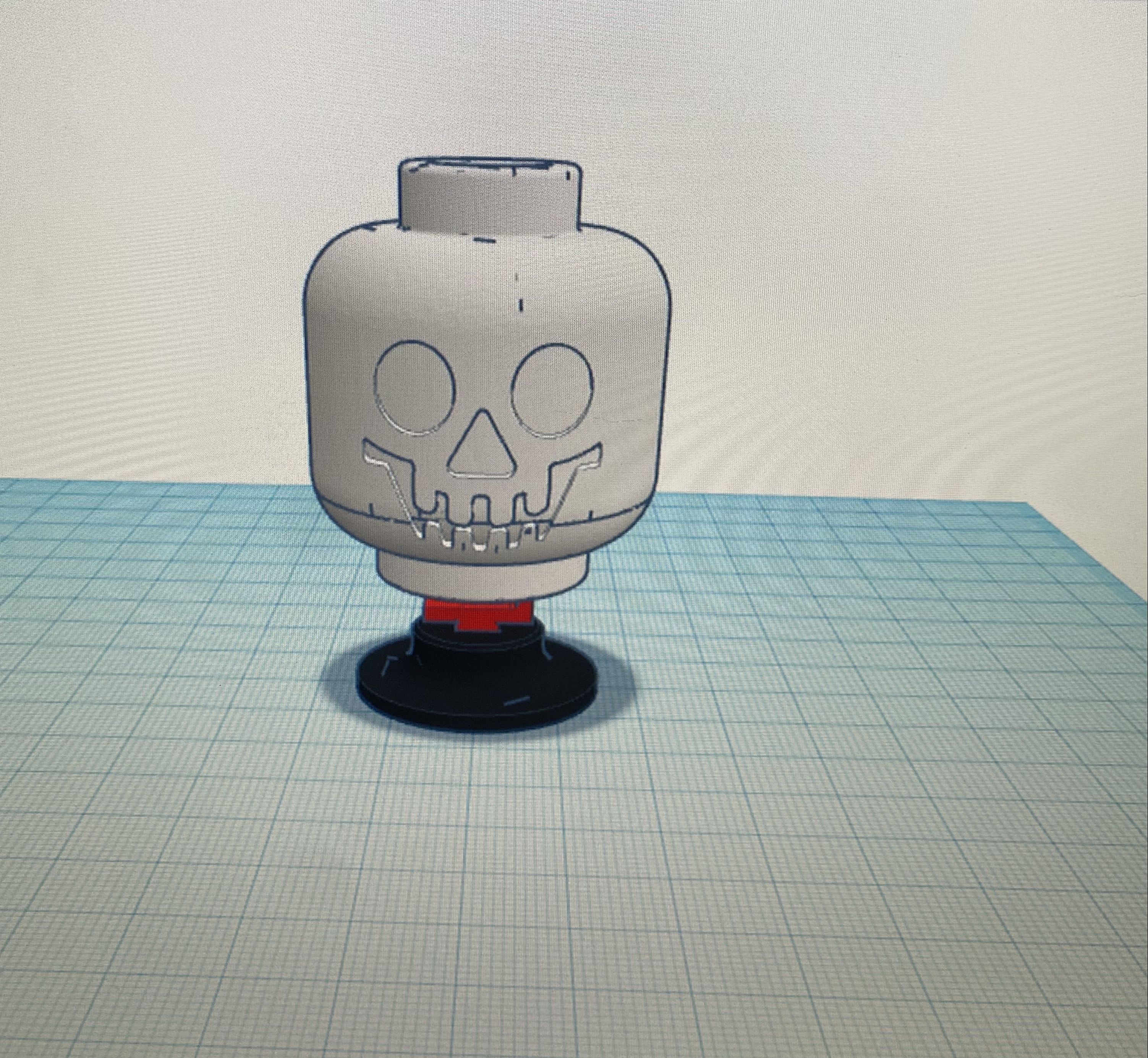 Lego Skull Bobblehead