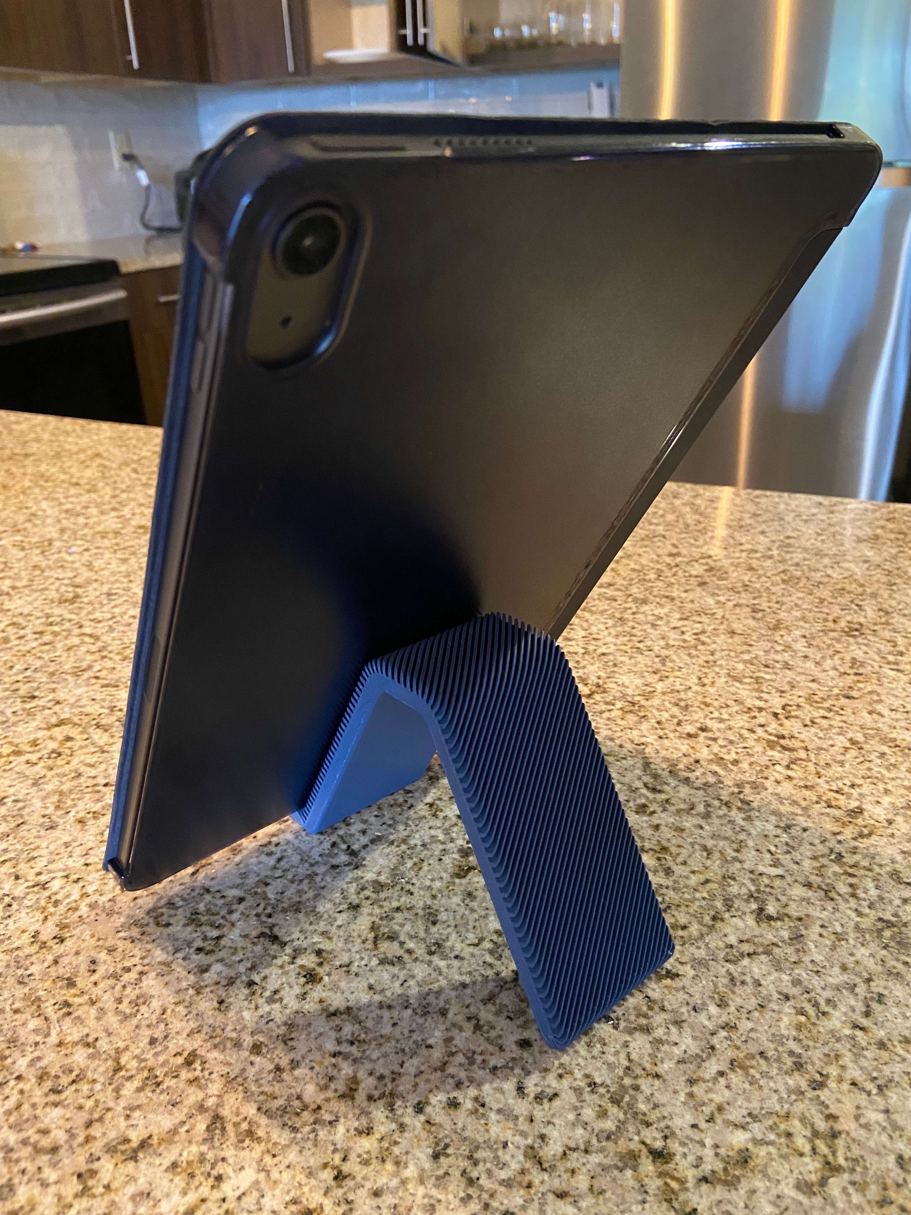 Textured iPad stand