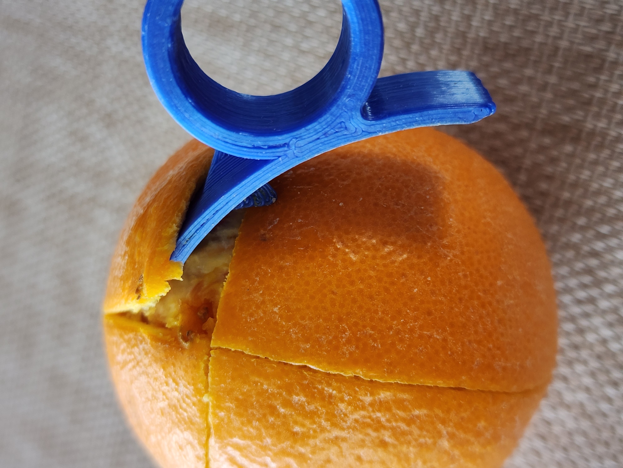 Orange skin peeler by Joe Download free STL model