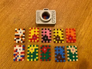 Perler Bead Pegboard (Customizable!) with various sizes included