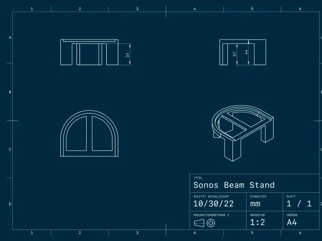 Sonos Beam Stand