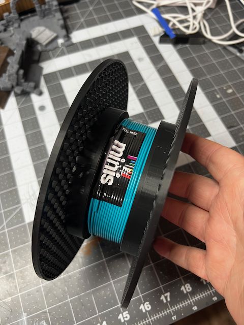 Creality Hyper Filament Spool Adaptor for BambuLab AMS by blazentrance -  MakerWorld