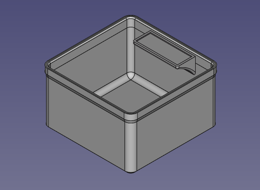 Drawer Insert (FreeCAD, parameterized) by Reini | Download free STL ...