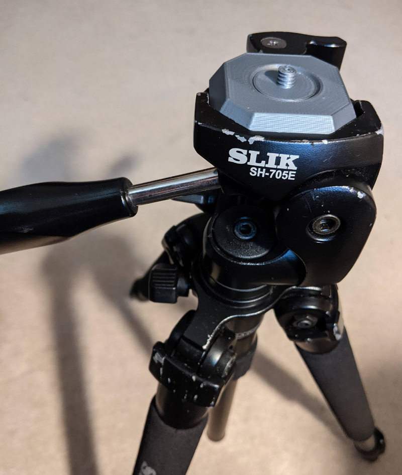 Quick Connect Tripod Plate - SLIK(tm) SH-705E by Jon | Download free ...