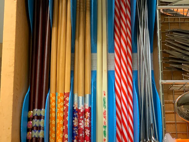 Chopsticks organizer (drawer organizer for straws, chopsticks, skewers)
