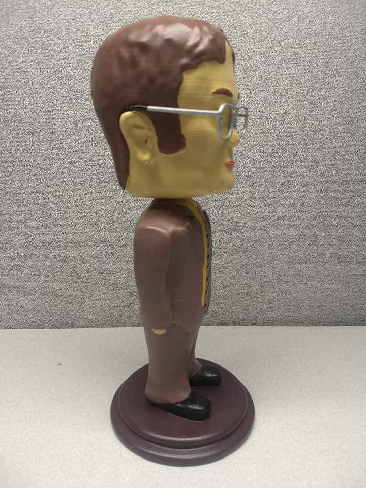 Dwight Schrute Bobblehead by Skeetz1230 | Download free STL model | Printables.com