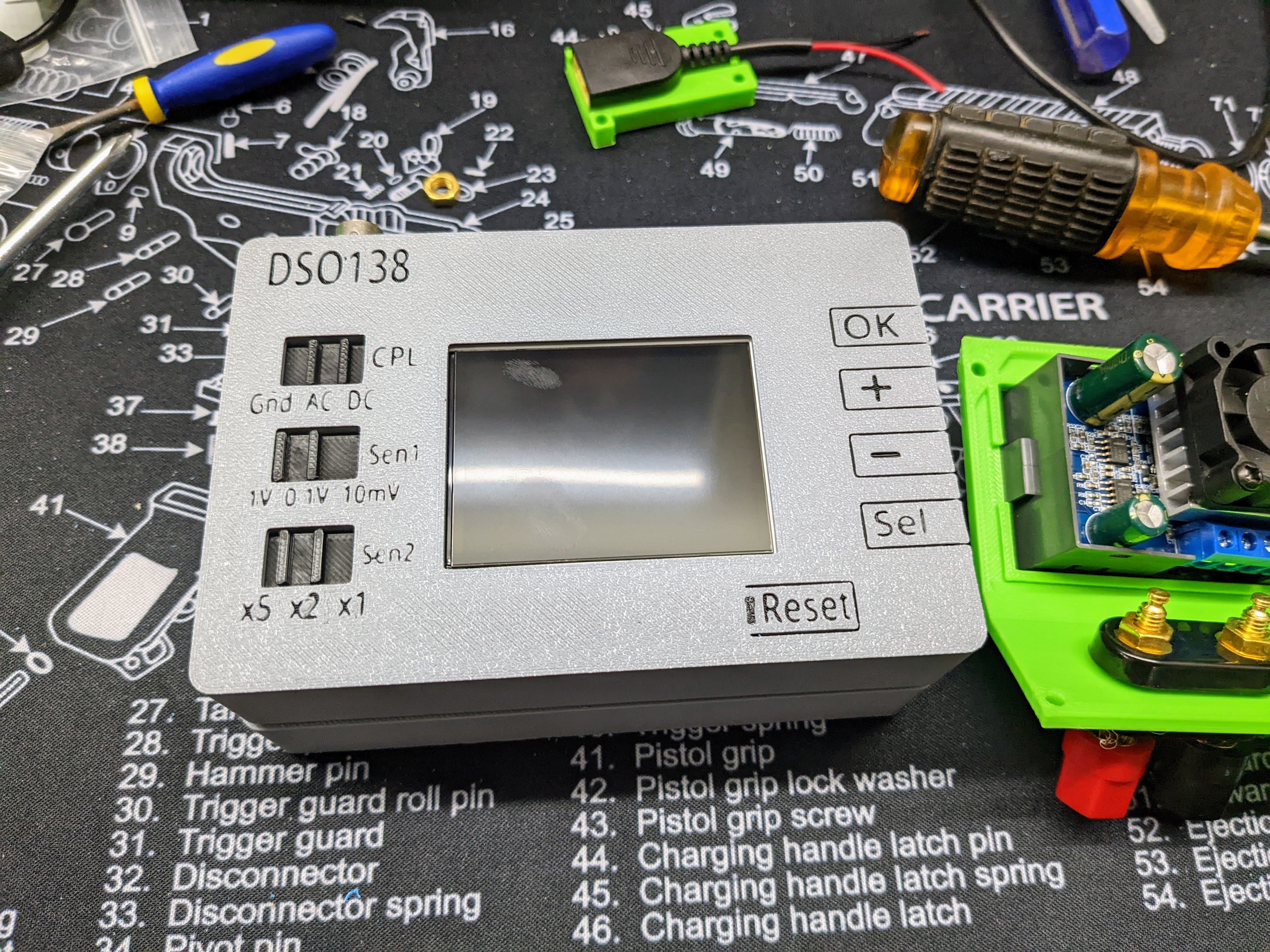 Suromark's DSO138 enclosure, but with labels