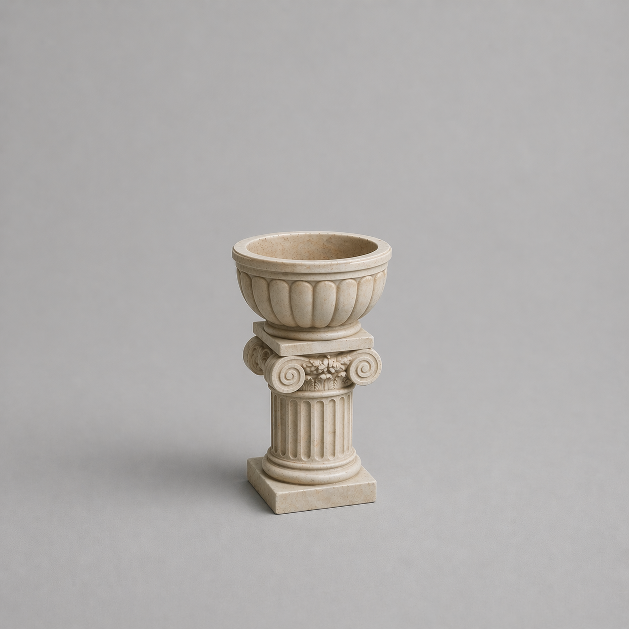 Ancient Greek Marble Plant Pot