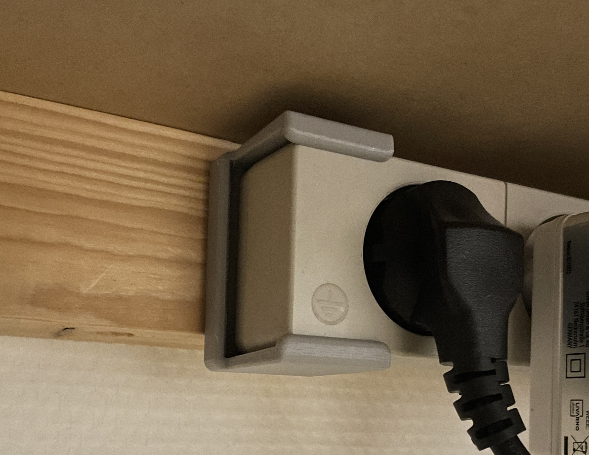 LK FUGA extension cable wallmount bracket