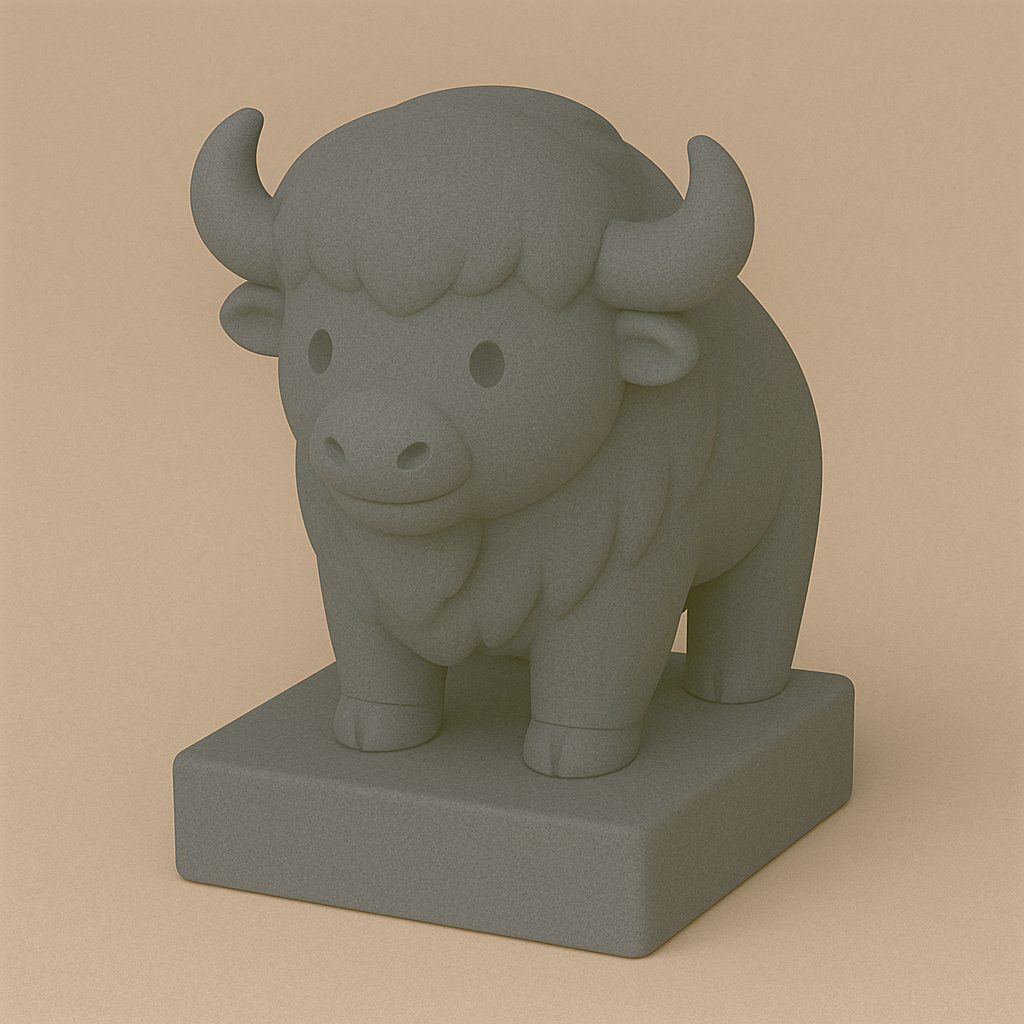 Cute lil' Bison