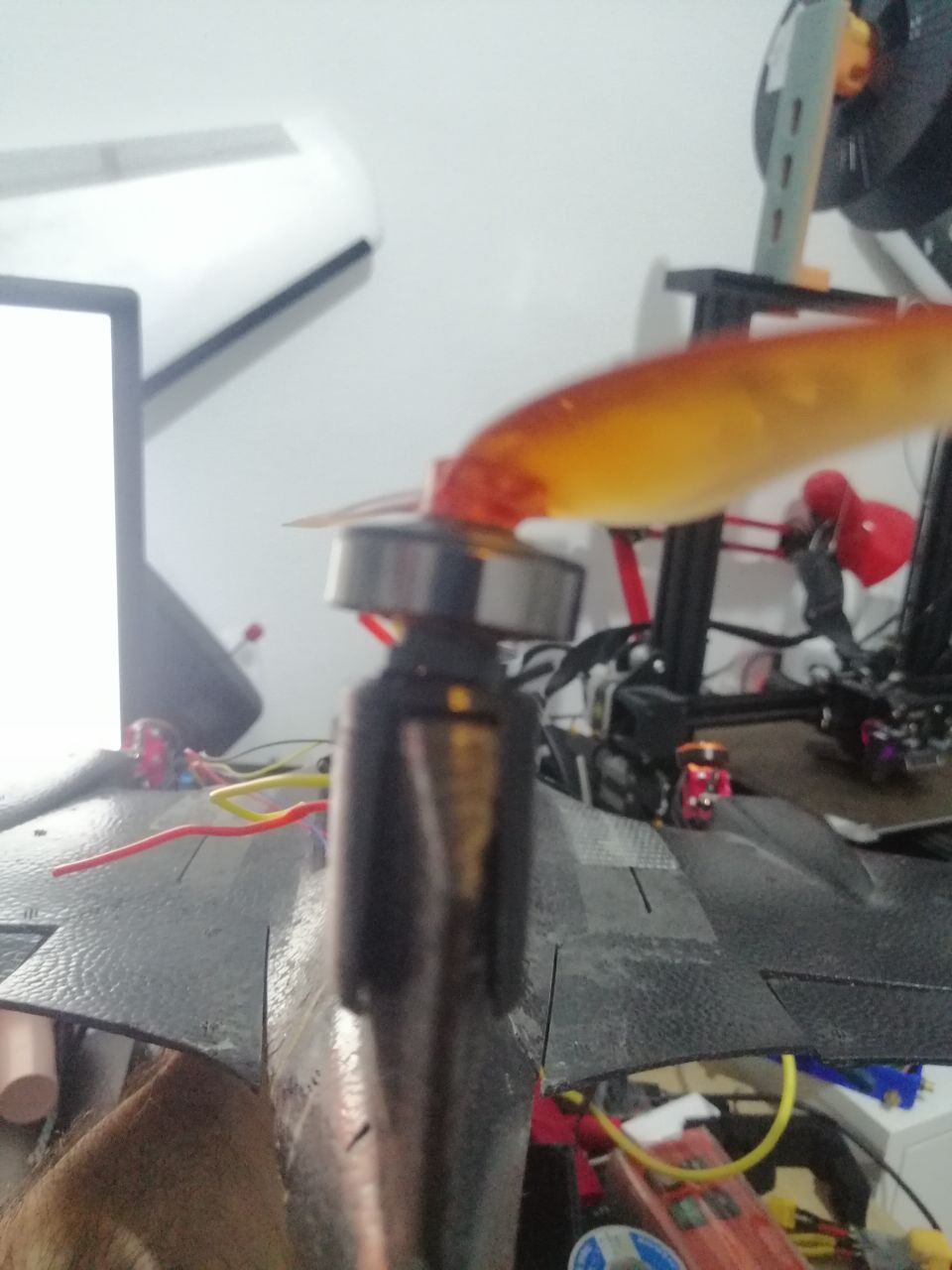 FIMI Manta RC VTOL rear motor mount and battery plate