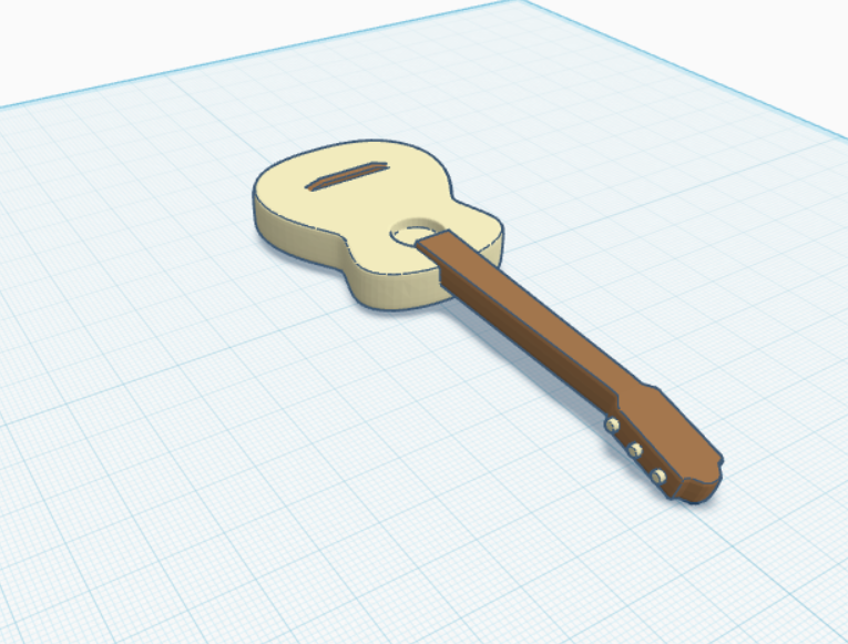 chitarra 3D model