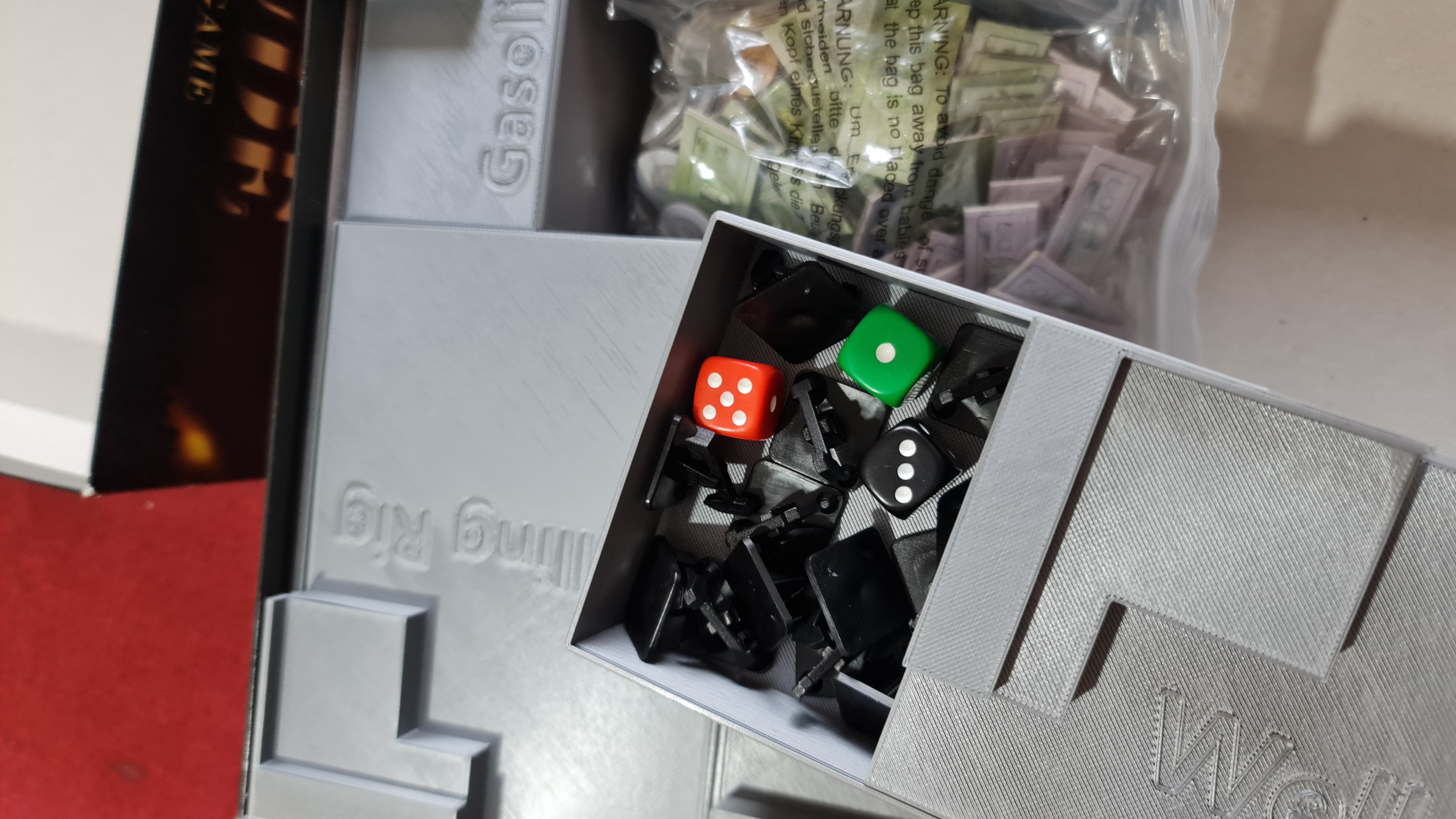Crude The Oil Game Insert by Firepigeon Download free STL model