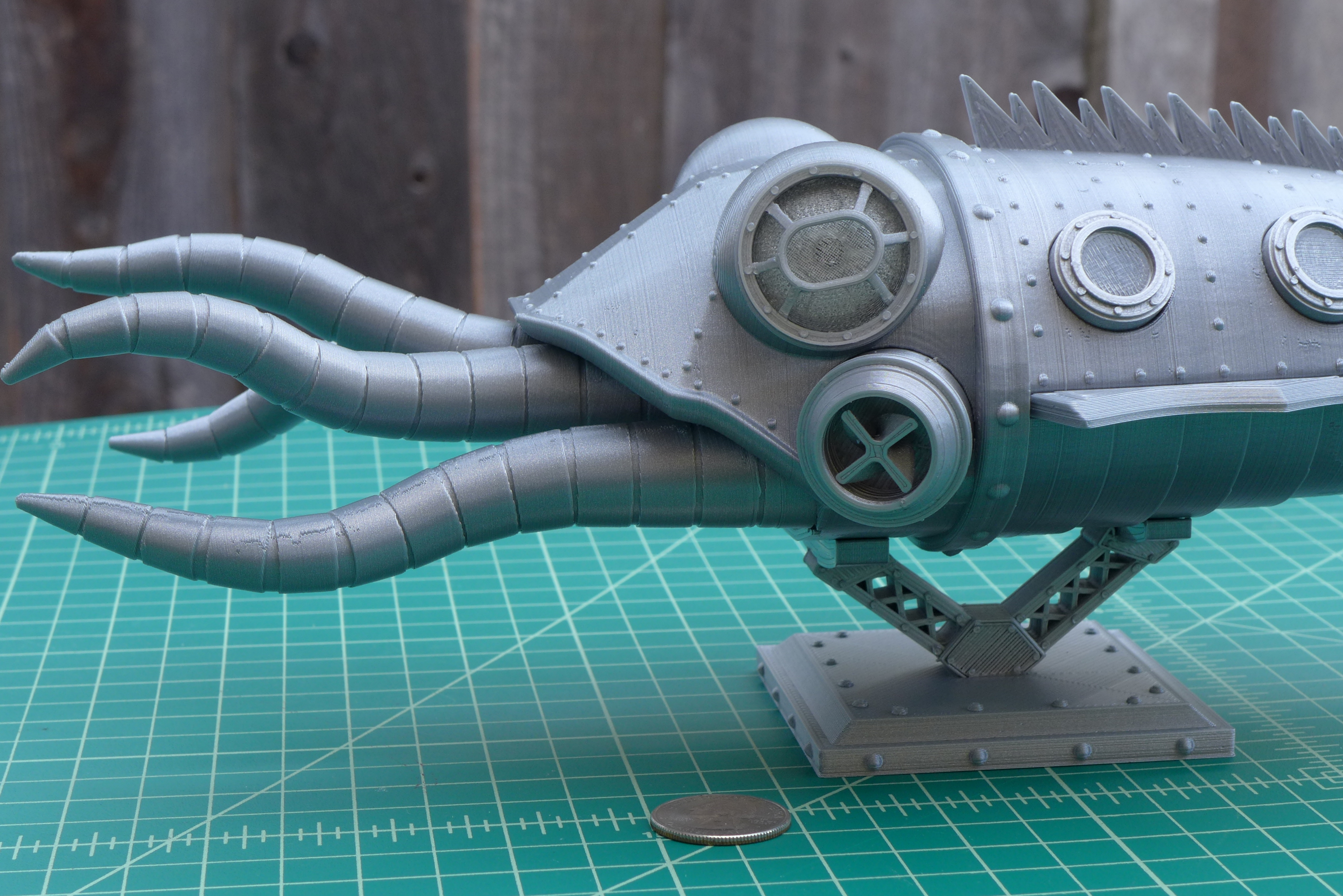 Miniatura 3 do modelo 3D Scuttlefish Submarine