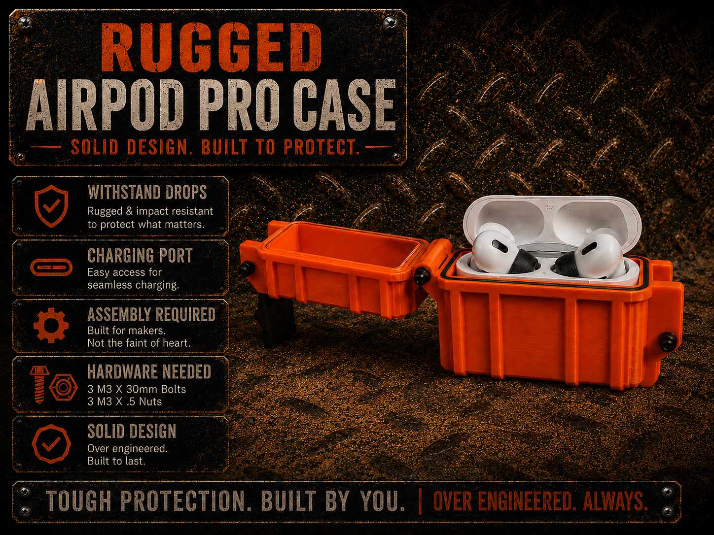 Rugged Airpod Pro Case