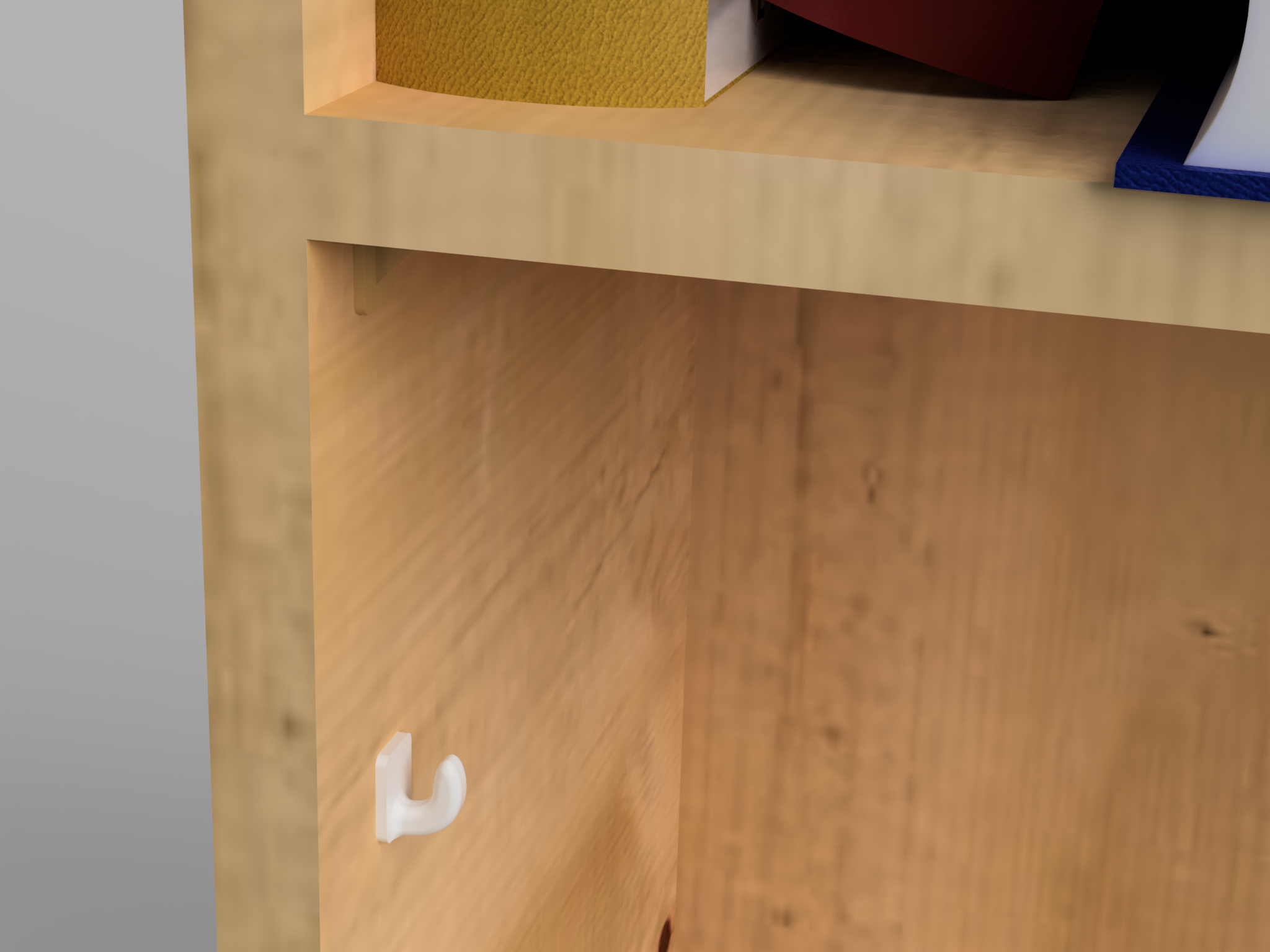 Shelf peg hole hook by Joe Download free STL model