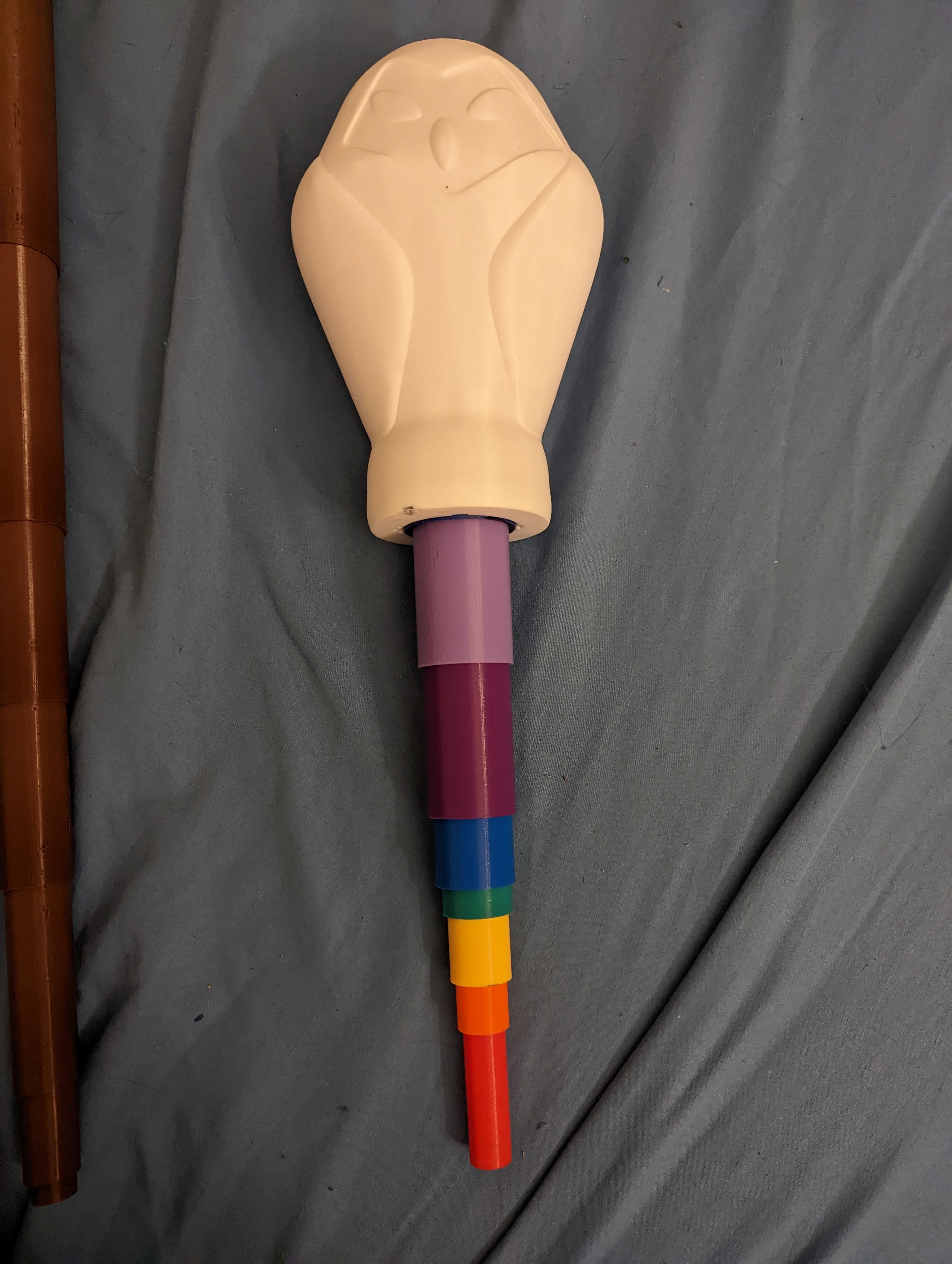 Owlbert Collapsing Staff with replaceable core — miniatura 3