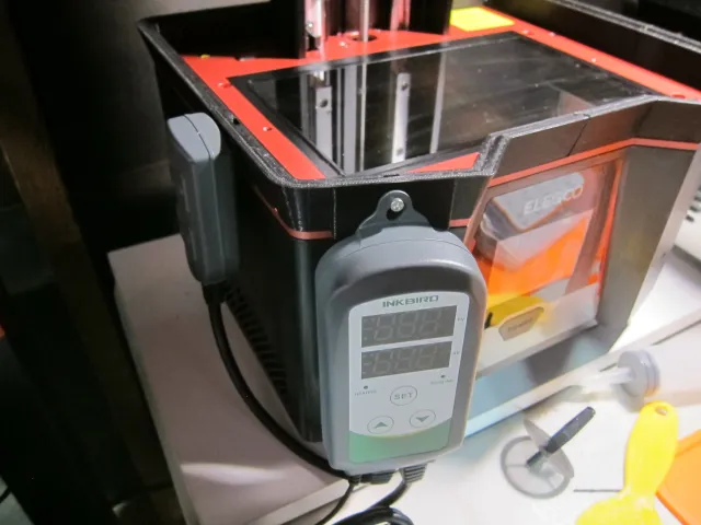 Ink Bird and Fermentation Belt modified Saturn 2 Riser Piece