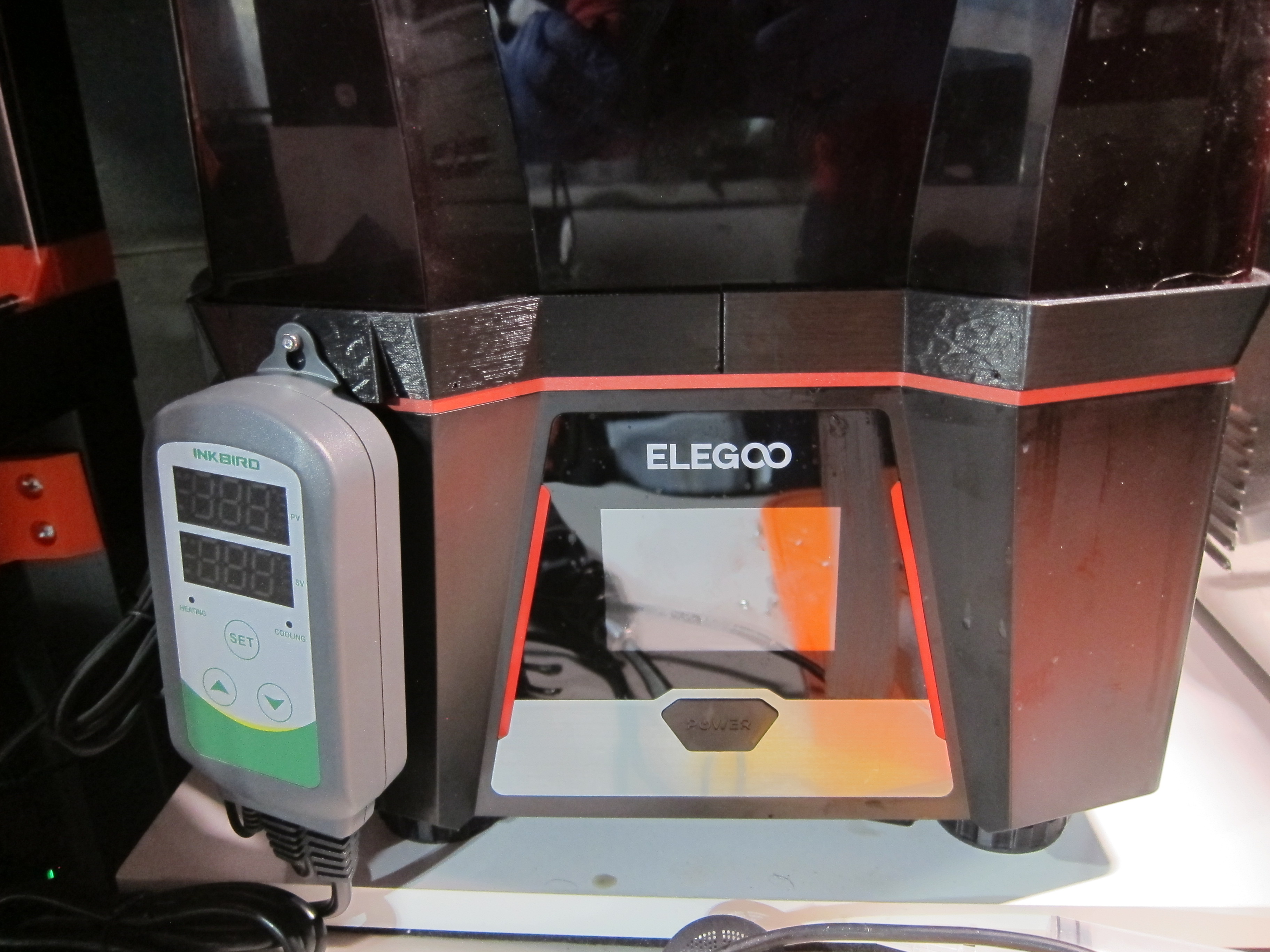 Ink Bird and Fermentation Belt modified Saturn 2 Riser Piece by gltovar