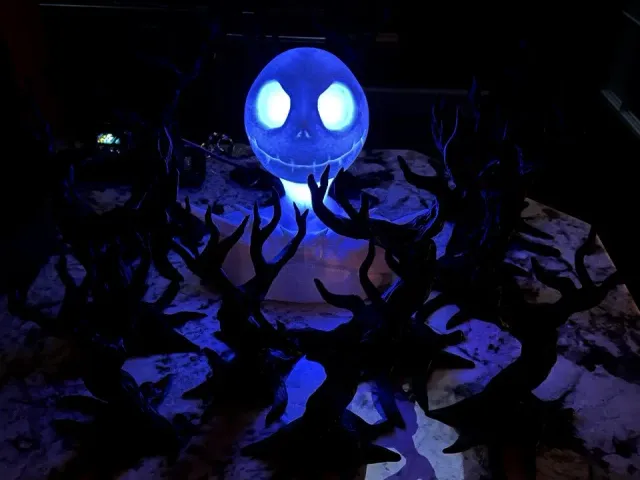 Illuminated Jack Skellington