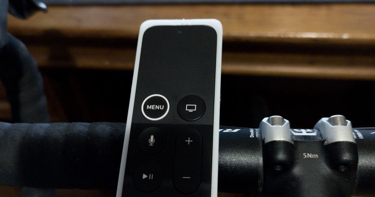 ClipOn Apple TV Remote Handlebar Mount by Xalies Download free STL model
