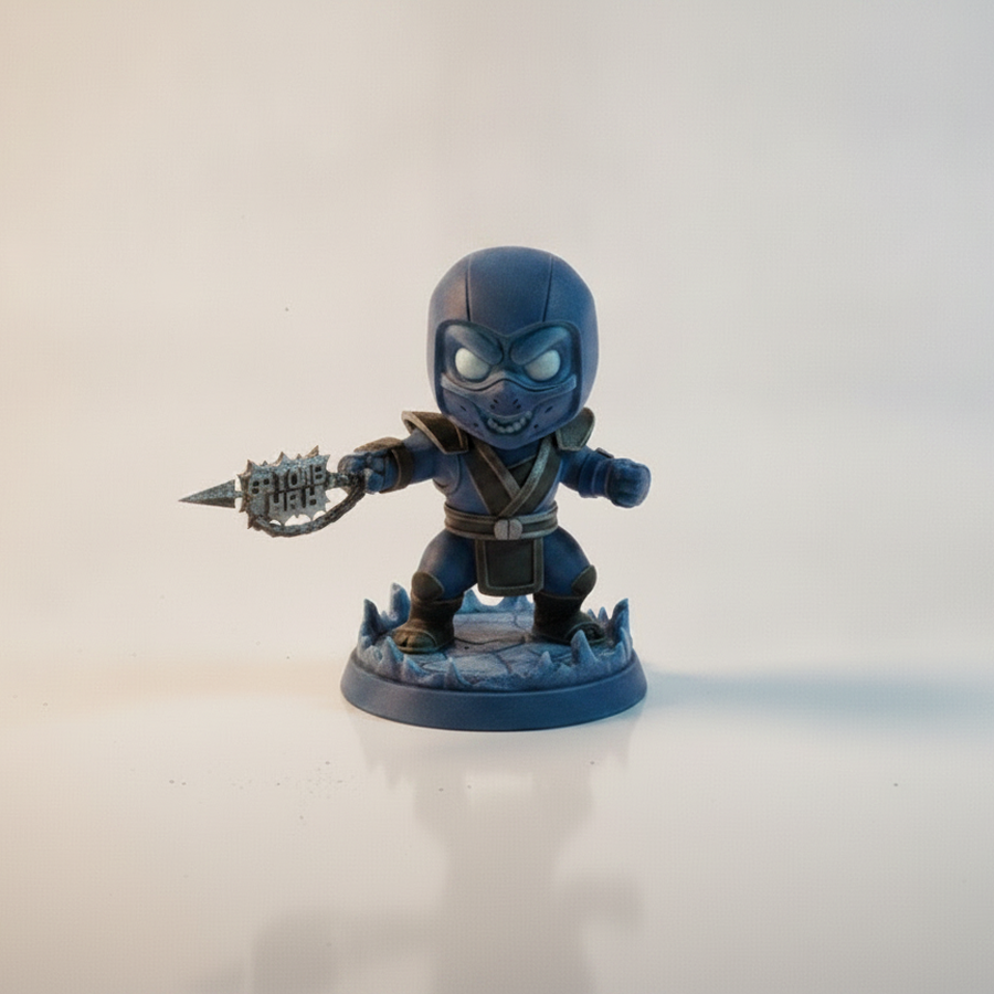 Mortal Kombat Scorpion Figurine 3D Printable