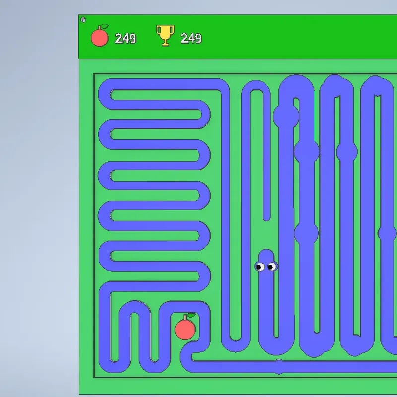 Google Snake (Web) high score by moebama