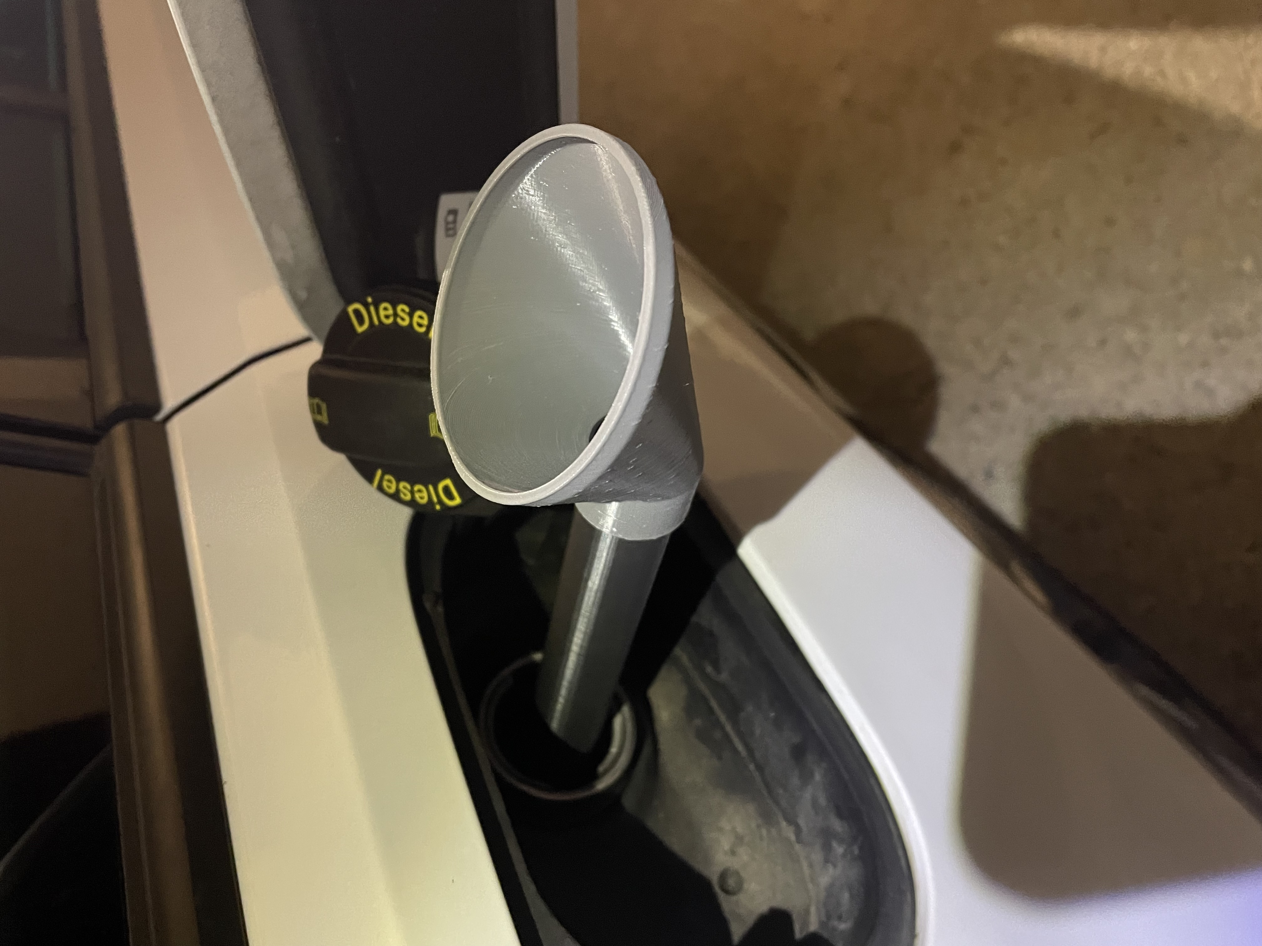 Diesel car funnel - UPDATED