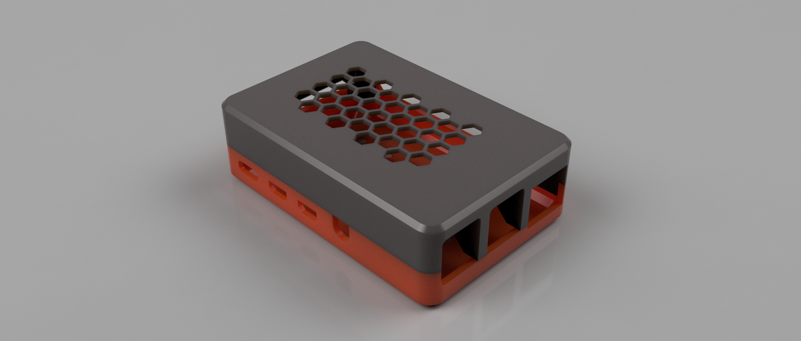 Raspberry Pi 4 press fit case