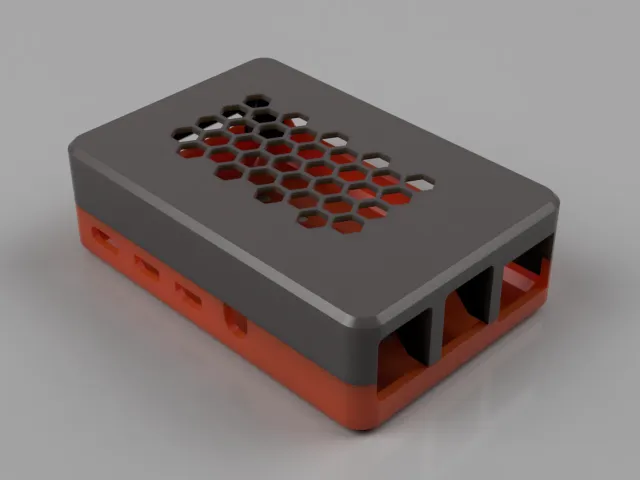 Raspberry Pi 4 press fit case