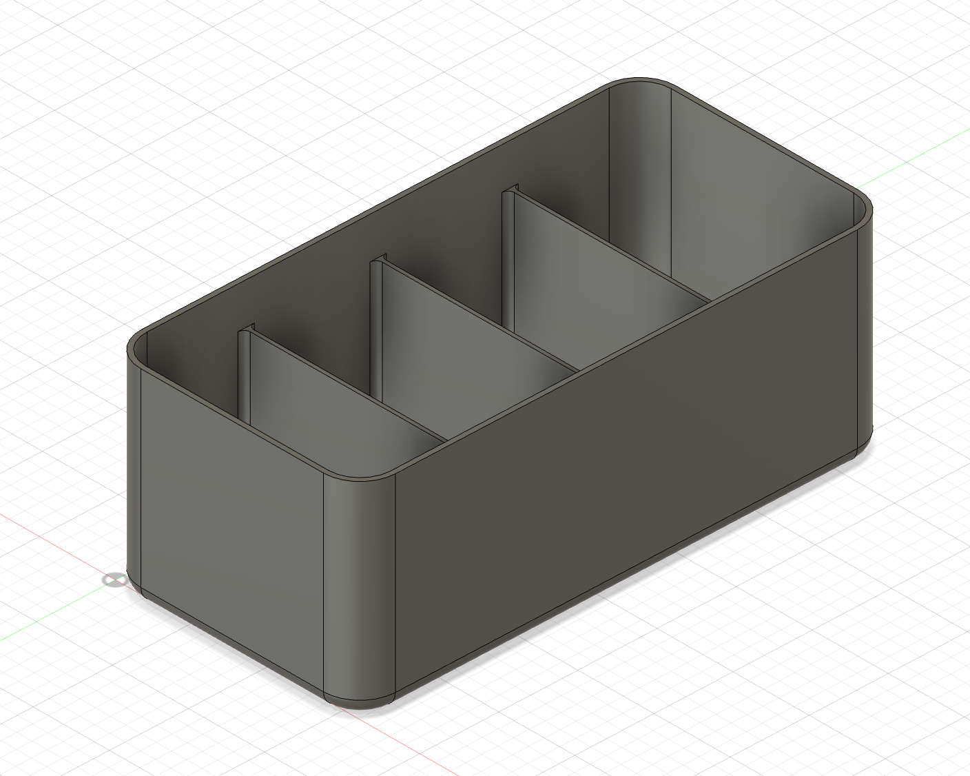 Cosmetics Storage Box - straight