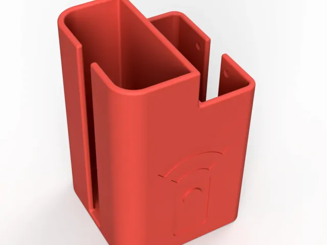 Remote Holder (behind TV)