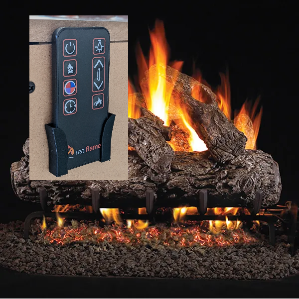 Real Flame fireplace remote holder