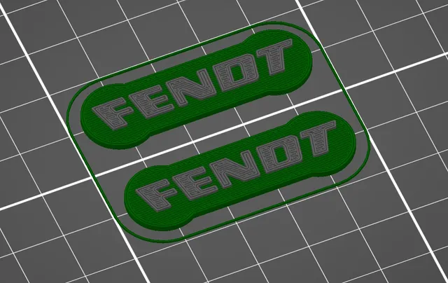 NamePlate FENDT for Motorcycle Roller Chain Key Ring