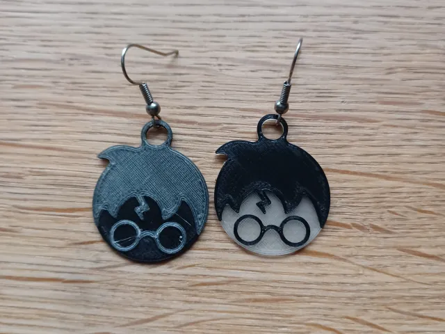Harry Potter earrings