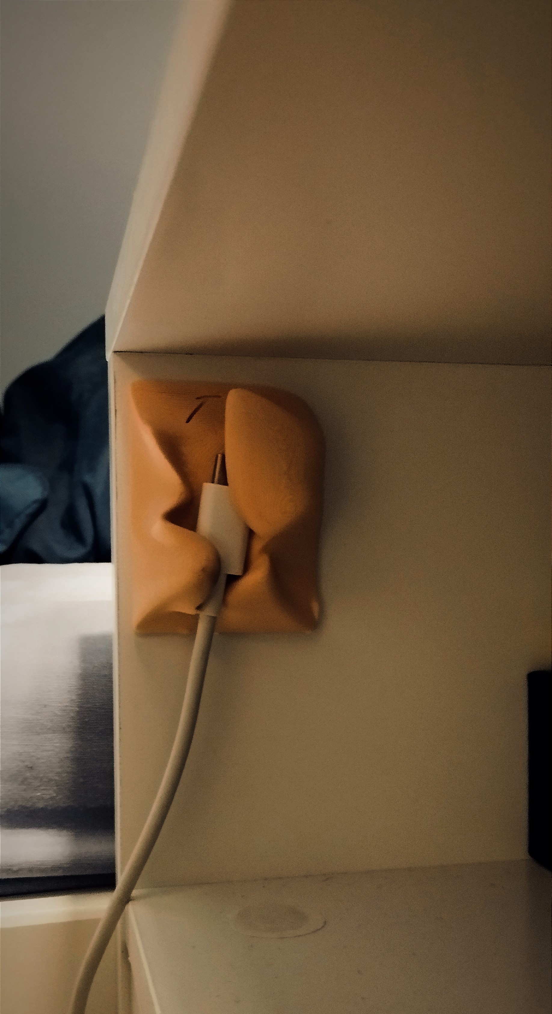 Charger cable holder