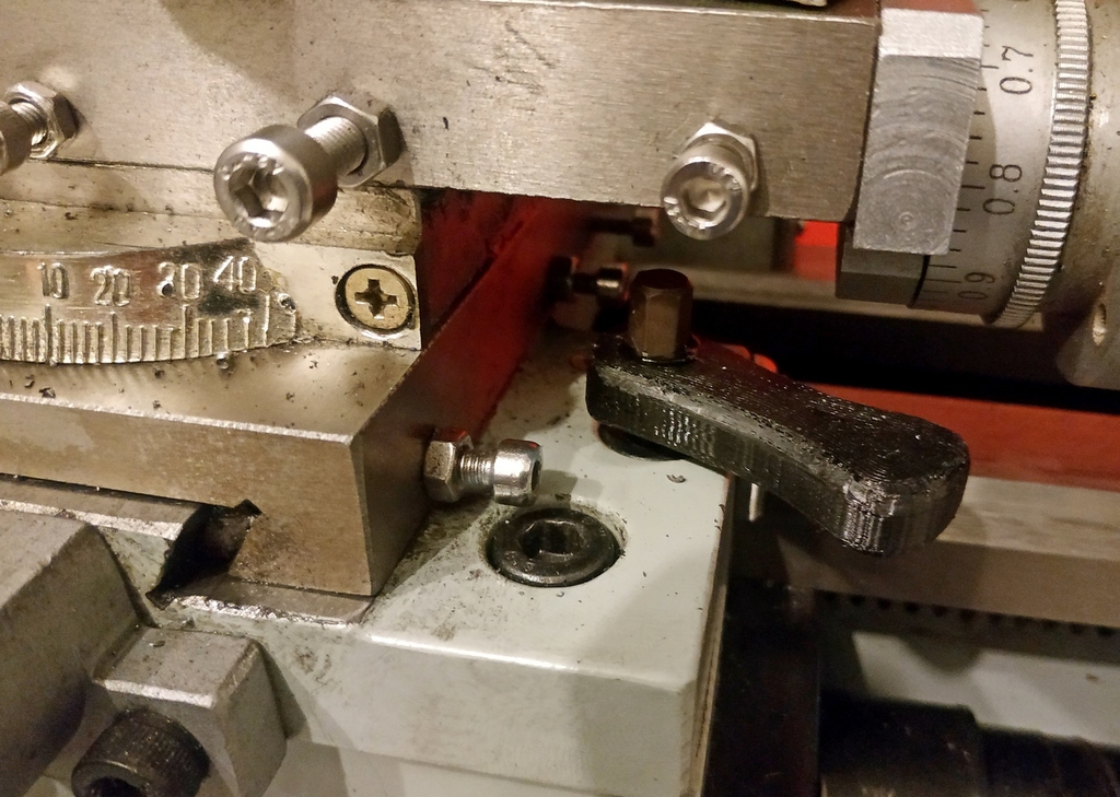 Lathe Carriage Locking Key