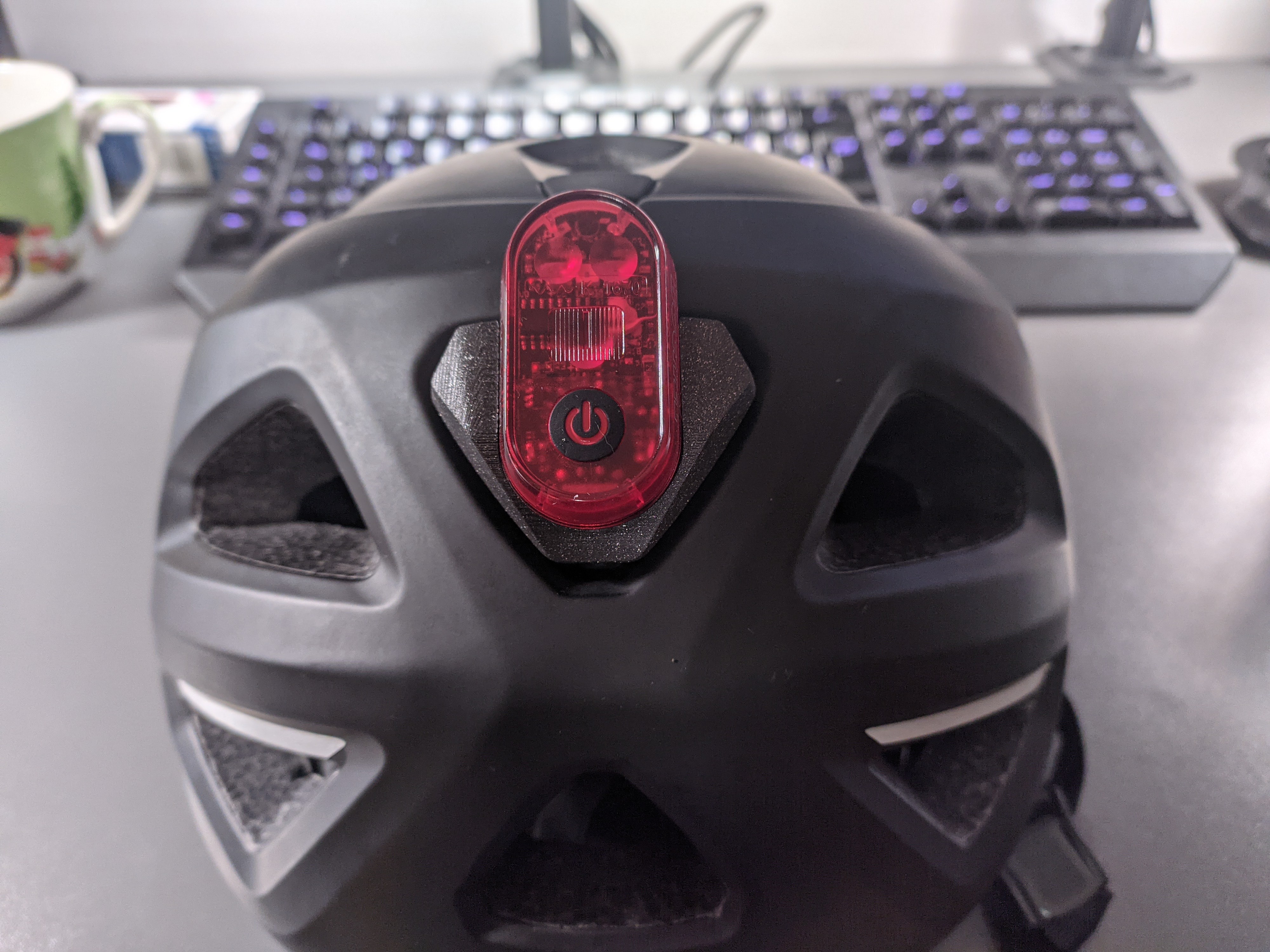 Backlight Mod for Bike helmet "Abus Urban-I 3.0"