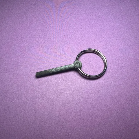 Locking pin for car fire extinguisher