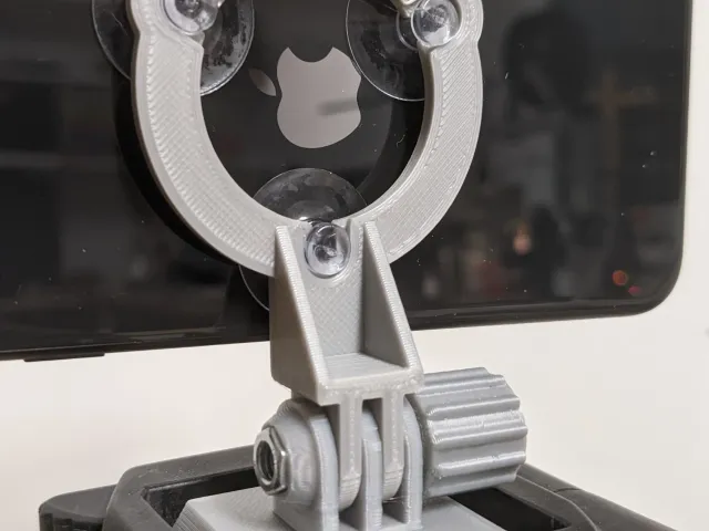 Tripod Holder with Suction Cups for Smartphones