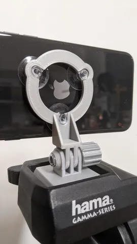 Tripod Holder with Suction Cups for Smartphones